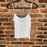 Ninety Percent White Organic Cotton Ribbed Camisole Tank Top Women's Size Small Photo 8