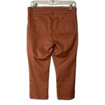 NY & Company Mauve High Waisted Cropped Pull On Stretch Leggings Women Sz M Size M Photo 1