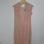 Rachel Zoe Estelle Dress Open Back Lace Dress In Blush SP15G03 Size 12 Photo 2