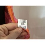 Tach Free People Rosa Pink Orange Multicolor One Sleeve Mini Dress Small S NEW Photo 7