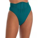 Andrea Iyamah New Andrea Lyamah Gura Teal Bikini Set in Small medium Photo 6