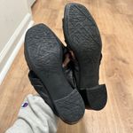 Munro  | Black Leather Lee Open Toe Twisted Block Kitten Heel Slide Mules, 7.5W Photo 8