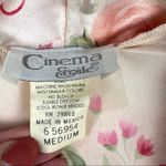 Vintage Cinema Etoile 2pc Set Robe Gown Pink Size M Photo 6