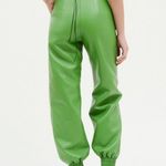 Materiel Tbilisi Turtle Shell Vegan Leather Pants Green Size 6 Photo 10