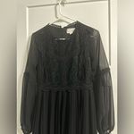 Love Riche Elegant Black Lace Dress Photo 1