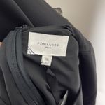 Tuckernuck New Plus‎  Pomander Place Lilith Black Gold Lace Ruffle Midi Dress XXL Photo 9