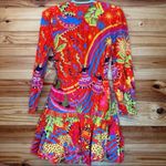 Farm Rio  Magic Forest Mini Red Toucan Tropical Cotton Dress extra small Photo 6