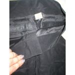 New Womens 6 Ecru Silk Office Slacks Pants Black Nice NWT Date Wide Leg Tall 34" Photo 2