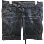 Underground Soul Bermuda Stretch Denim Blue Jean Long Shorts Mid Rise Juniors 11 Size undefined Photo 5