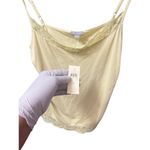 Ann Taylor  Lace Trim Spaghetti Strap Tank Top Womens Size M NWT Photo 4