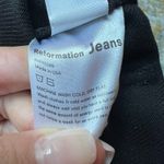 Reformation gia black cargo pants size 27 C1 Photo 5
