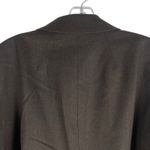 Talbots  Luxe Wool Blend Blazer Jacket 2 Buttons Dark Brown Size 18WP Photo 5