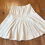 Talbots  stretch khaki a-line pleated skirt size 10 Photo 1