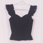 Anthropologie  Eri + Ali Crop Peplum Blouse Size XS Photo 0