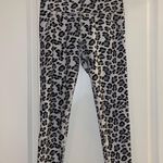 Betsey Johnson Cropped Leopard Print Leggings Photo 0