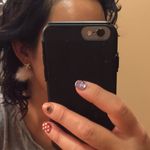 Real Mink fur pom pom earrings Photo 4