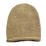Free People  Beige Dreamland Knit Beanie Women’s Winter Hat Size OS Photo 0
