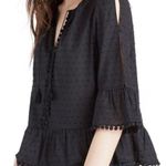 Madewell Peekaboo Pom-Pom Top Size M Photo 3