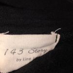 1.4.3. Story by Line Up 123 Story by Anthropologie small black blouse Photo 4