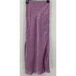 Rezek Purple Satin‎ Skirt Size XS NWT Z203 Photo 4