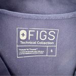 FIGS  Navy Blue Women's V-Neck Scrub Top Photo 2