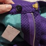 𝅺five‎ Plus Shorts Purple Tweed Woman's Size Asian small Lined Bright Pockets Purple Photo 9