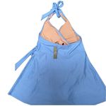 J.Crew NEW Halter Wrap Swim Dress Swimsuit Light Blue Size 6 Photo 5