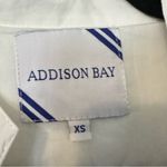 Addison Bay  White Cotton Ruffle Sleeve Dress Womens New XS White Photo 2