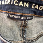 American Eagle 360 Next Level Stretch Super Hi-Rise Jegging Dark Wash Jeans Photo 2