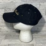 Vintage Nissin Snapback Hat “Houston Rodeo” Black Gold Embroidery Studded Photo 1
