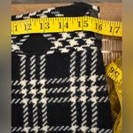 J.Crew ‎ Black and White Herringbone Skirt Size 8 Photo 7