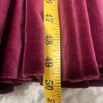 Laura Ashley Vintage Burgundy Velvet Dress 80sRomance Victorian Ralph Christmas Photo 8