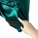 Lovers + Friends NWT Britt Romper Women’s Size XS Green Waist Tie Satin Photo 9