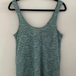 Urban Outfitters Pins and Needles Light Sage Lace Scoop Neck Tank Size Medium Photo 3