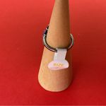 Bomb Party RBP6631 “More Than Iconic” LC Quartz on Hematite Size 7 Ring NWT Blue Photo 2