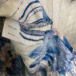 J.Jill Pure Jill Linen Floral Lotus Flower Sleeveless Tunic Top size M Medium Photo 9