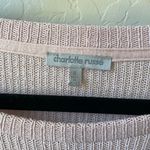 Charlotte Russe Light Pink Knit Long Sleeve Sweater Top Photo 2