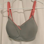 Warner's Bra WireFree Contour Bra 34 D Mesh Graphite Gray Soft & Adjustable Photo 11