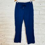 Grey's Anatomy Scrub Pants Small Navy Blue Womens Pocket Photo 8