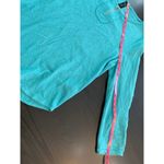 Focus Casual Life Turquoise Textured Quarter Zip Pullover Shirt Women S Cruise Blue Photo 11