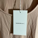 Marcella Matilda Midi Dress NWT Tan Size L Photo 4