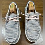 Hey Dude  Size 8 Wendy Sox Light Pink (Grey) Slip On Shoes Photo 2