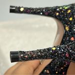 Schutz  Ravel Pointed Toe Bootie Glitter-Navy & Black size 6B Photo 8