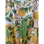 Farm Rio Biriba Tropical Fruit Maxi Skirt + Top (NWT) Yellow Multicolored Size M Photo 6