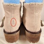 Sporto  Katie Sz 8.5 Women's Hiking Combat Biker Boots Suede Tan Cabincore Boho Photo 6