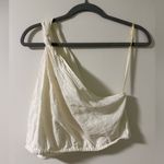 Farm Rio One-Shoulder Twisted Crop Top Size L Photo 4