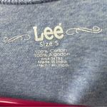 Lee  Small Light Blue Short Sleeve Crewneck T-Shirt Photo 2