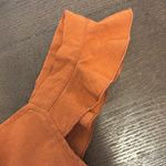 Cider  Terracotta Ruffle Sleeve Crop Top Photo 5