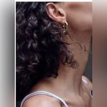 ZARA  CONTRASTING BALL EARRINGS Photo 1