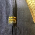 G-Star Women's Dark Blue Tee with Yellow Accents - Size XS - NWT Photo 3